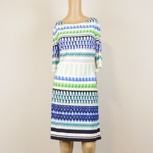 Eliza J Print Shift Dress 14